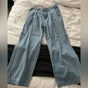 Madewell wide leg jeans